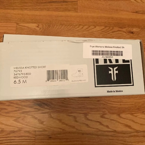 Frye Melissa Knotted Short Boot Size 6.5 - Picture 9 of 9